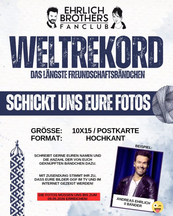 Schickt uns eure Fotos